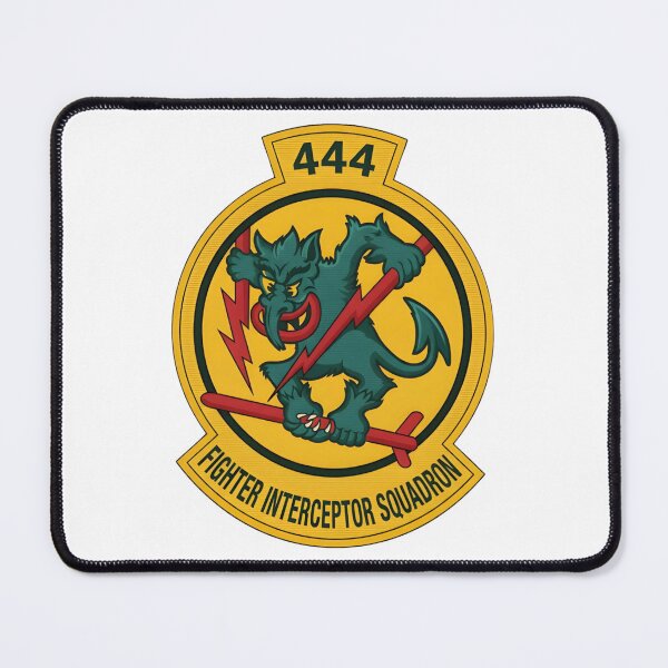 Item preview, 444th Fighter Interceptor Squadron Vintage Military Crest designed and sold by CharlieDesings.