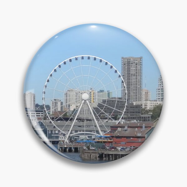 Item preview, Old Ferris Wheel Seattle designed and sold by RedShadow67.