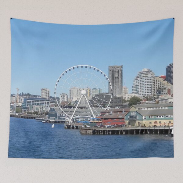 Item preview, Old Ferris Wheel Seattle designed and sold by RedShadow67.