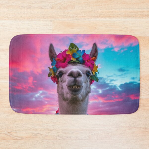 Item preview, Flame with Floral Garland at Sunset designed and sold by HeyHas.