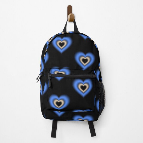 Item preview, Blue and vanilla blurry heart designed and sold by serenebookworm.