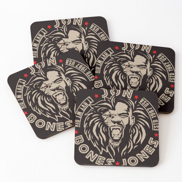 Item preview, Jon Bones Jones Lion Face designed and sold by NoteworApparel.