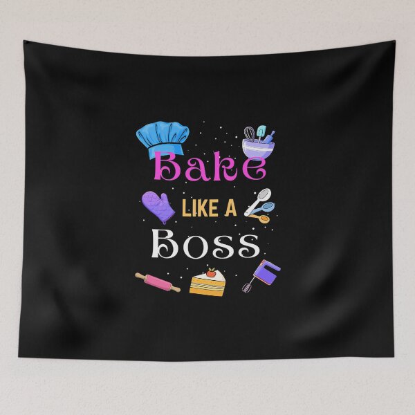 Item preview, Bake Like A Boss  designed and sold by RonNeil29.