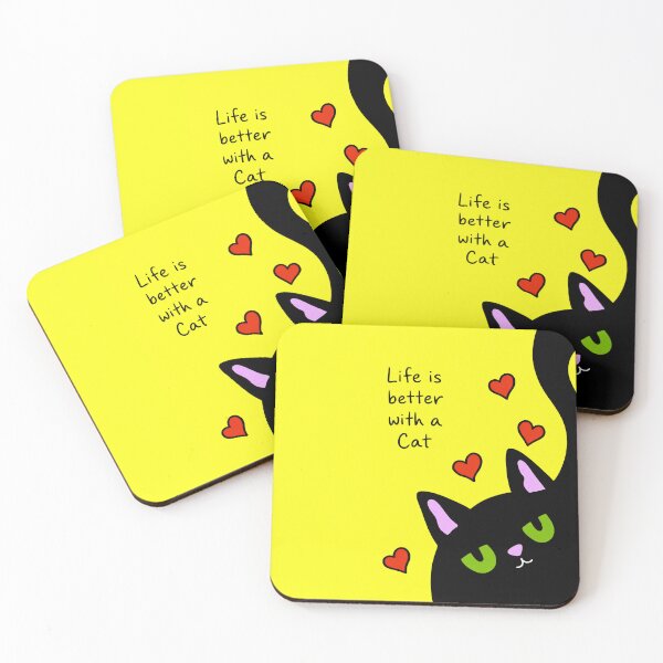 Item preview, Life is Better with a Cat Part 2 designed and sold by Arte Cartoon From TagTeam Group.
