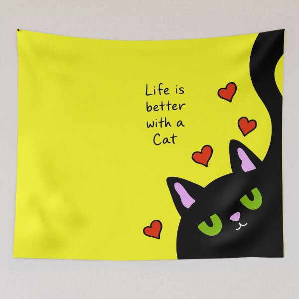 Item preview, Life is Better with a Cat Part 2 designed and sold by Arte Cartoon From TagTeam Group.
