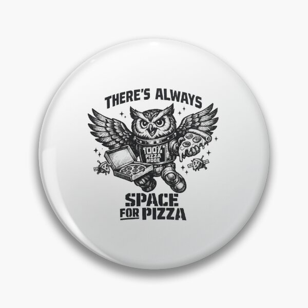 Item preview, There’s always space for pizza designed and sold by LuveraxArt.