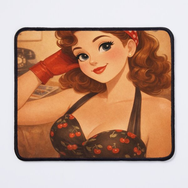 Item preview, chica pin-up designed and sold by mentalmichelle.