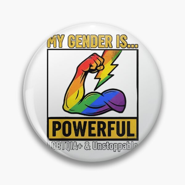 Item preview, Gender is Powerful designed and sold by Jessi Juniper.