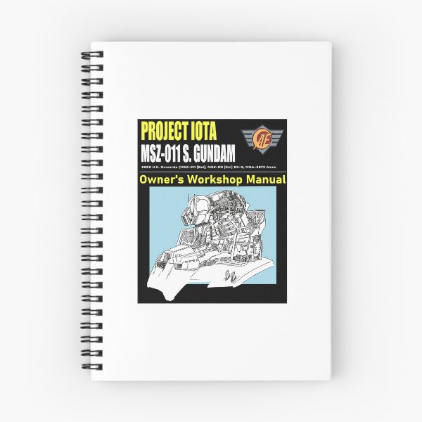 Item preview, Haynes Manual Inspired S.Gundam Print  designed and sold by RonNeil29.