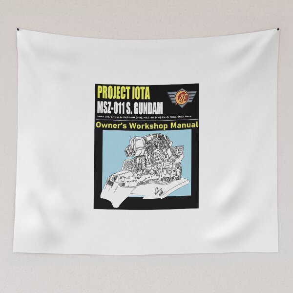 Item preview, Haynes Manual Inspired S.Gundam Print  designed and sold by RonNeil29.