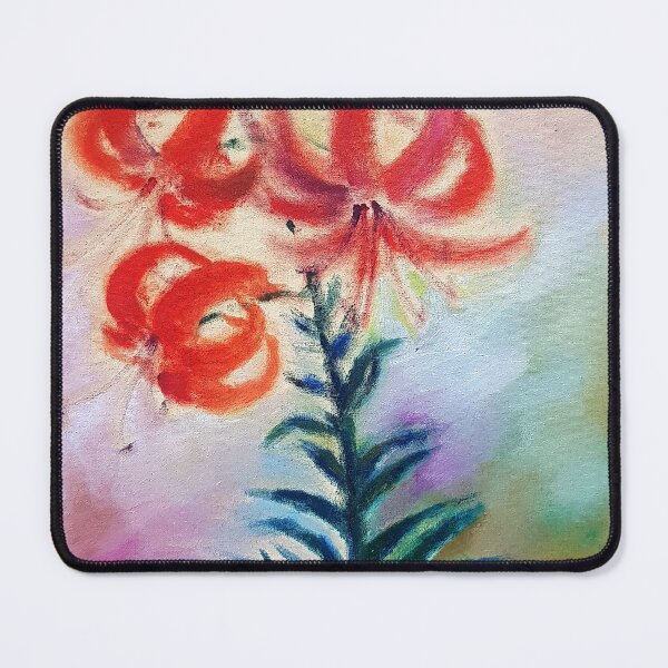 Item preview, lily hand drawed oil painting designed and sold by oriondoor.