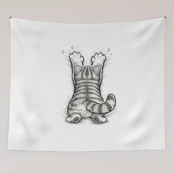 Item preview, Making Buscuits Kneading Cat designed and sold by BoostingBliss.