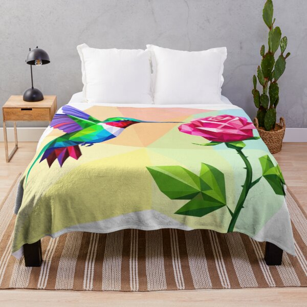 Item preview, Hummingbird and flower designed and sold by PP&RAINBOW SHOP.