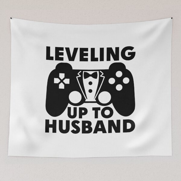 Item preview, Leveling Up To Husband Groom Gamer designed and sold by gunaone-design.