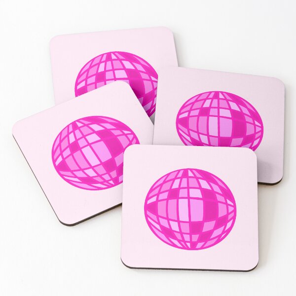 Artikelvorschau, Rosa Discokugel entworfen und verkauft von she who creates.