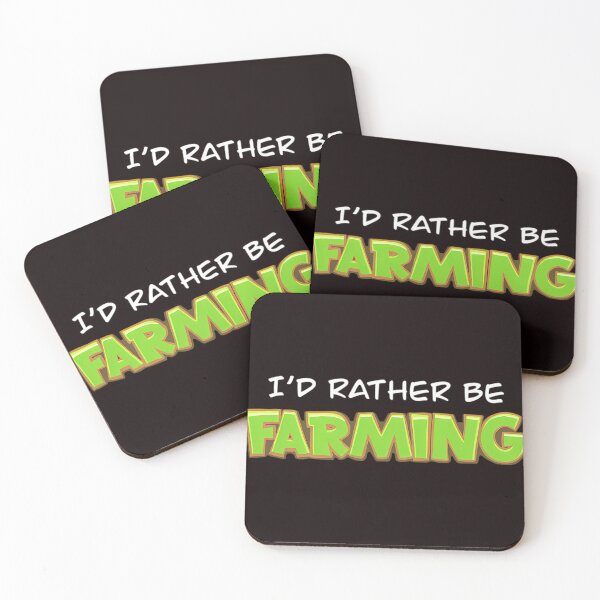 Item preview, Id Rather Be Farming designed and sold by NoteworApparel.