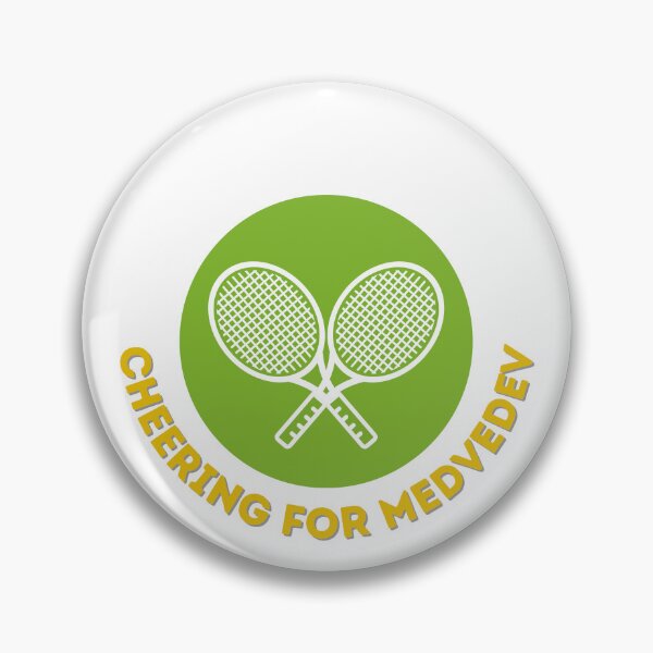 Item preview, I Cheer for Medvedev.  Gift for a Tennis Player, Tennis Fan, Tennis Lover. designed and sold by ShrimpAndGrits.