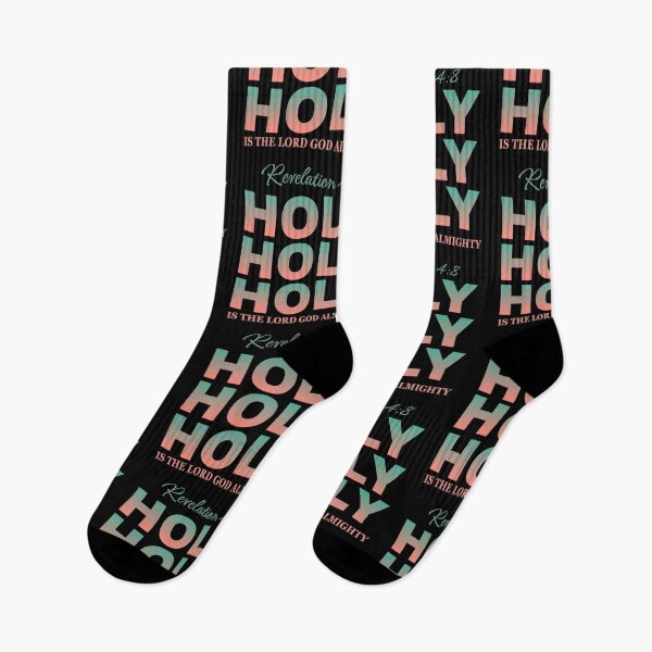 Item preview, Holy Holy Holy – Revelation 4:8 Christian Worship Design designed and sold by MoriaStore.