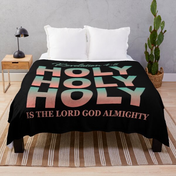 Item preview, Holy Holy Holy – Revelation 4:8 Christian Worship Design designed and sold by MoriaStore.