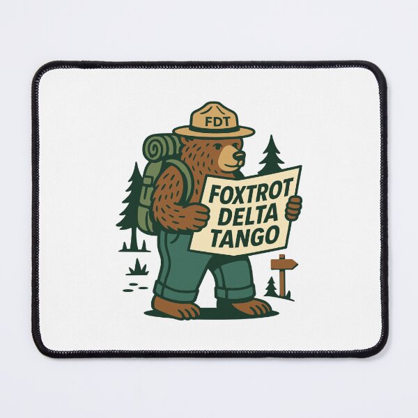 Item preview, Foxtrot Delta Tango FDT Resist Bear Anti-Trump designed and sold by gunaone-design.