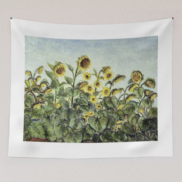 Item preview, sunflowers Oil paintings hand-painted from real objects outdoors designed and sold by oriondoor.