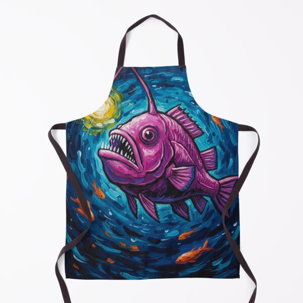 Item preview, Psychedelic Deep-Sea Fish designed and sold by HeyHas.