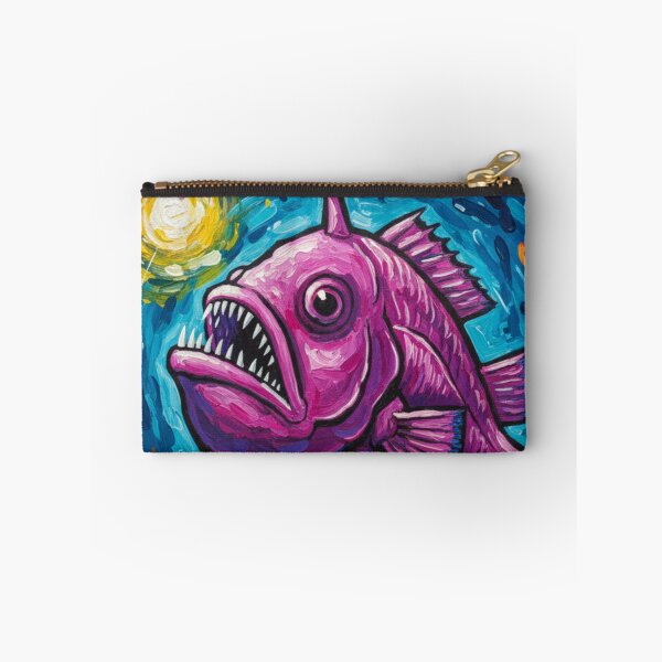 Item preview, Psychedelic Deep-Sea Fish designed and sold by HeyHas.
