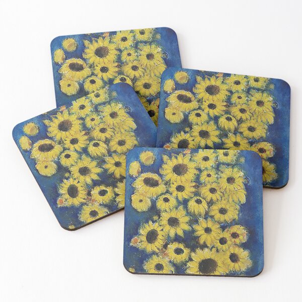 Item preview, sunflowers oil on canvas designed and sold by oriondoor.