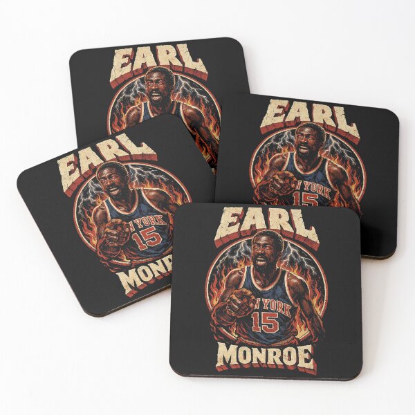 Item preview, Earl Monroe on Fire designed and sold by unfamouzzz.