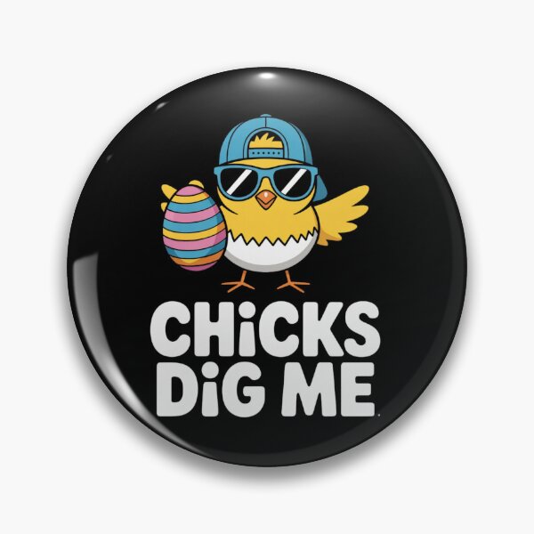 Item preview, Chicks Dig Me Easter Toddler Boys Men Happy Easter Funny designed and sold by Mozaic Clothes.