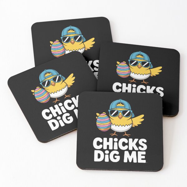Item preview, Chicks Dig Me Easter Toddler Boys Men Happy Easter Funny designed and sold by Mozaic Clothes.