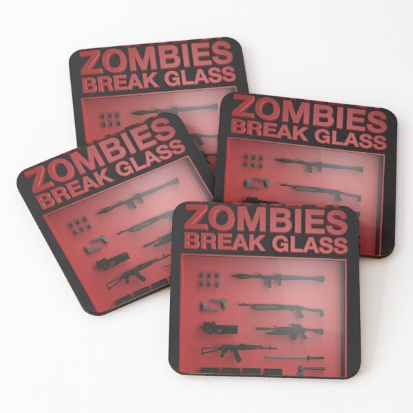 Item preview, In case of Zombies Break Glass designed and sold by Cesar93.