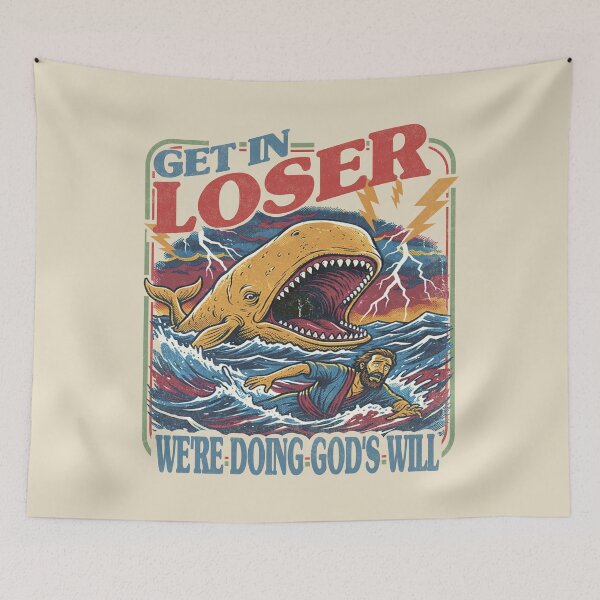 Item preview, Get In Loser We're Doing God's Will. vintage. #4 designed and sold by EunsooLee.