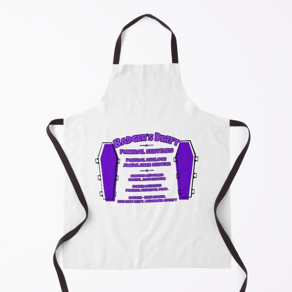 Item preview, Badger's Drift Funeral Services Retro designed and sold by Normbot2000.