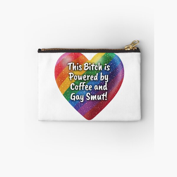 Item preview, This Bitch is Powered by Coffee and Gay Smut! designed and sold by Robin Knight.