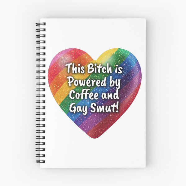 Item preview, This Bitch is Powered by Coffee and Gay Smut! designed and sold by Robin Knight.