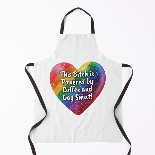Item preview, This Bitch is Powered by Coffee and Gay Smut! designed and sold by Robin Knight.