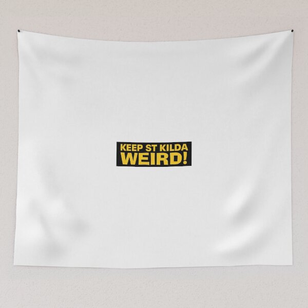 Item preview, Keep St Kilda Weird Bumper Sticker designed and sold by Canvas Larrikins.
