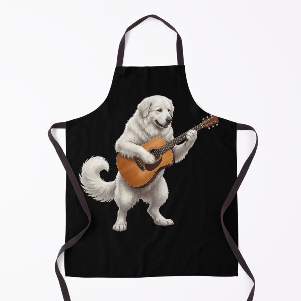 Item preview, Great Pyrenees Playing Acoustic Guitar Player Guitarist Dog Lover designed and sold by DoodleTortle.