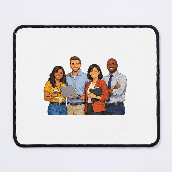 Item preview, Professional Office Team People Sticker designed and sold by CreativeSatyaprabh.