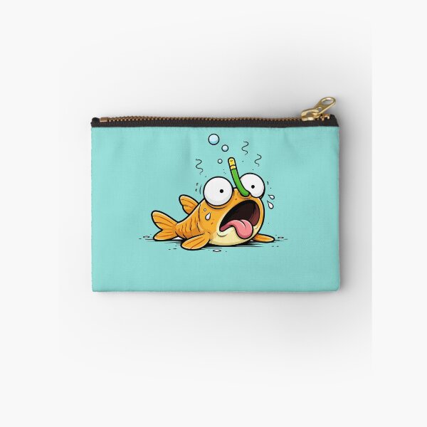 Item preview, Derpy Goldfish with Snorkel designed and sold by Soft Mayhem Studio.
