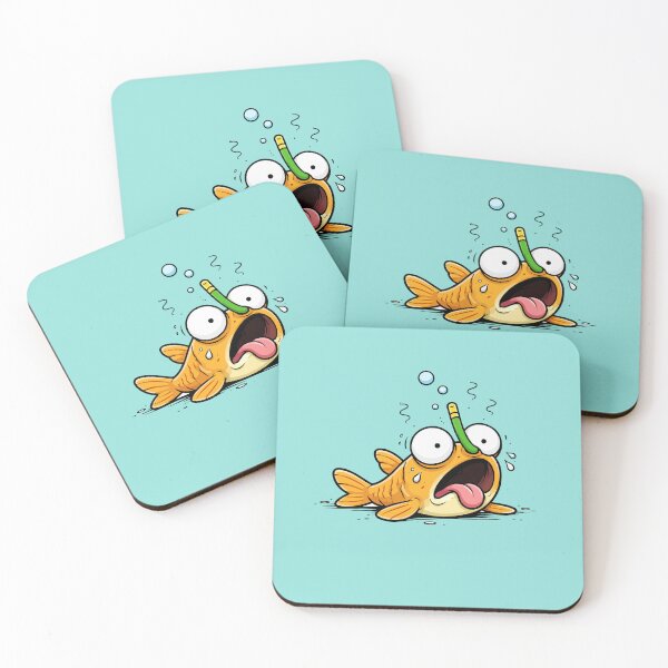 Item preview, Derpy Goldfish with Snorkel designed and sold by Soft Mayhem Studio.