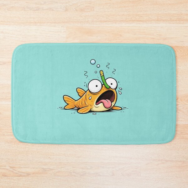 Item preview, Derpy Goldfish with Snorkel designed and sold by Soft Mayhem Studio.