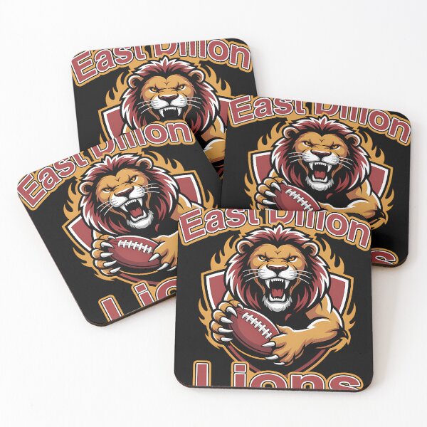 Item preview, East Dillon Lions Team Design  A Powerful Sports Logo designed and sold by petar13.