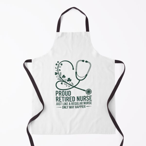 Item preview, Copy of Proud Retired Nurse Funny St Patrick’s Day Shamrock Nurse Classic T-Shirt designed and sold by podlook.