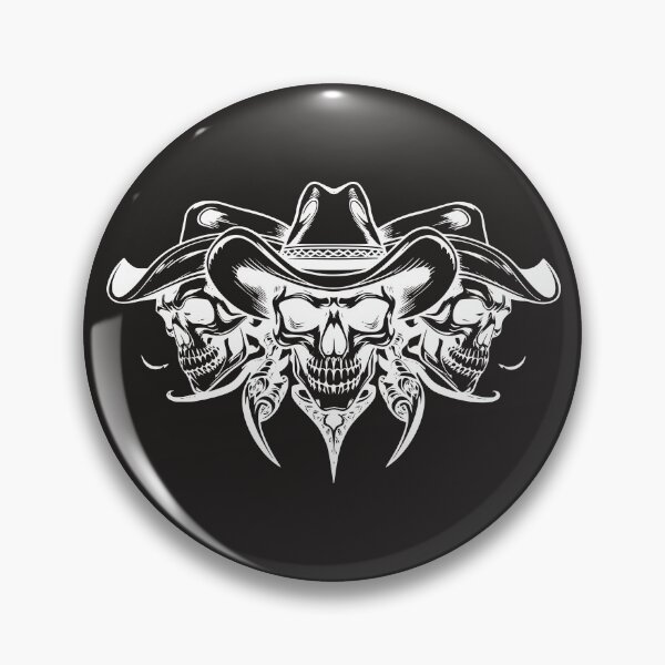 Item preview, Sinister Cowboy Skulls – Dark Western Skull Art Design designed and sold by Sinister prints.