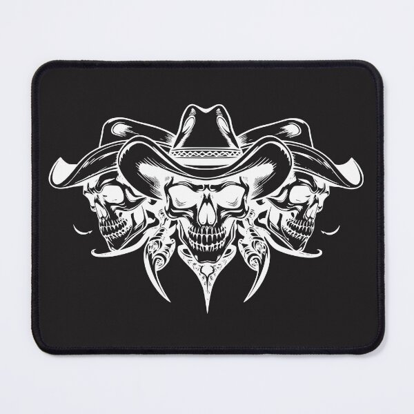 Item preview, Sinister Cowboy Skulls – Dark Western Skull Art Design designed and sold by Sinister prints.