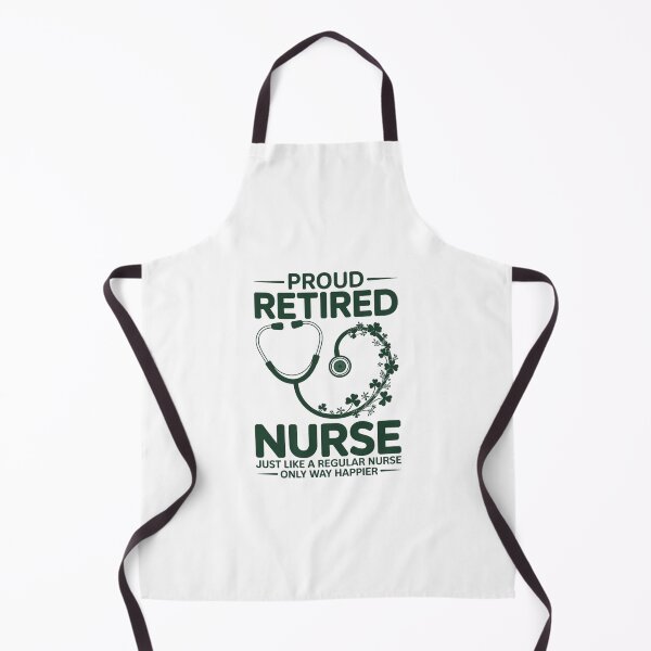 Item preview, Copy of Copy of Proud Retired Nurse Funny St Patrick’s Day Shamrock Nurse Classic T-Shirt designed and sold by podlook.