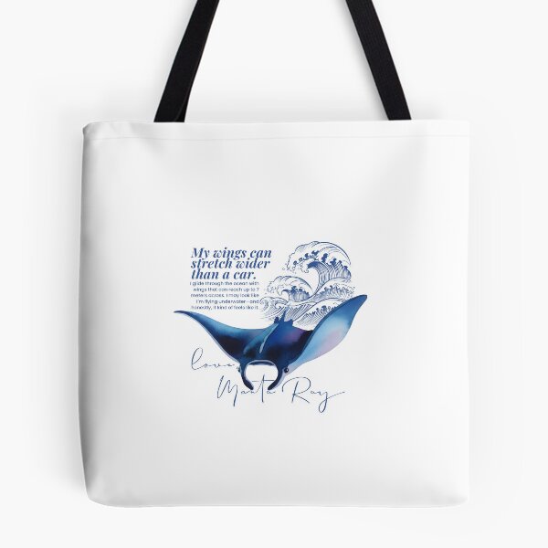 Item preview, Manta Ray Trivia – My Wings Are Wider Than a Car | Ocean Animal Fact designed and sold by christinepintac.