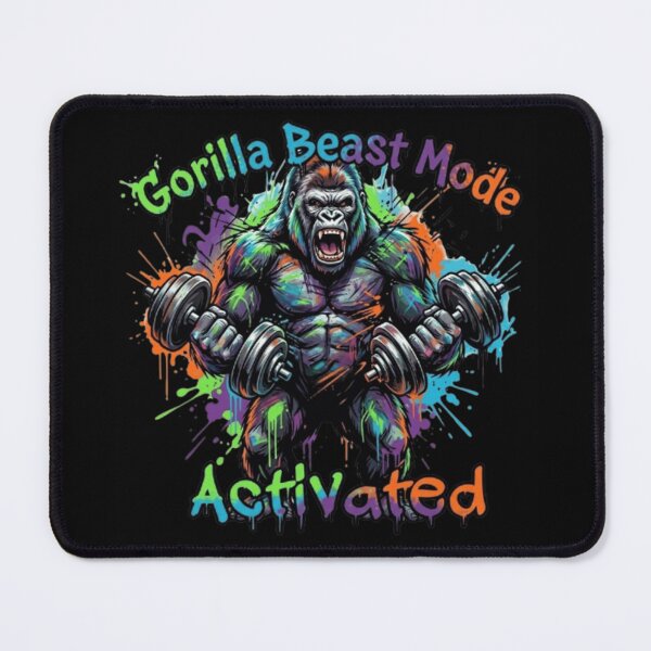 Item preview, Gorilla Beast Mode Activated Gym Motivation designed and sold by JonathanP514.